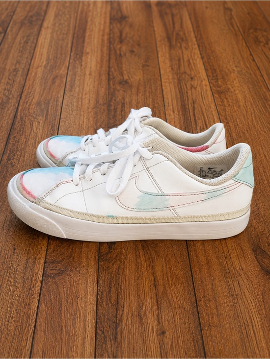 Nike Shoes - Nike Court Legacy Next Nature Pastel Watercolor Sneakers Youth 5 / Women’s 6.5